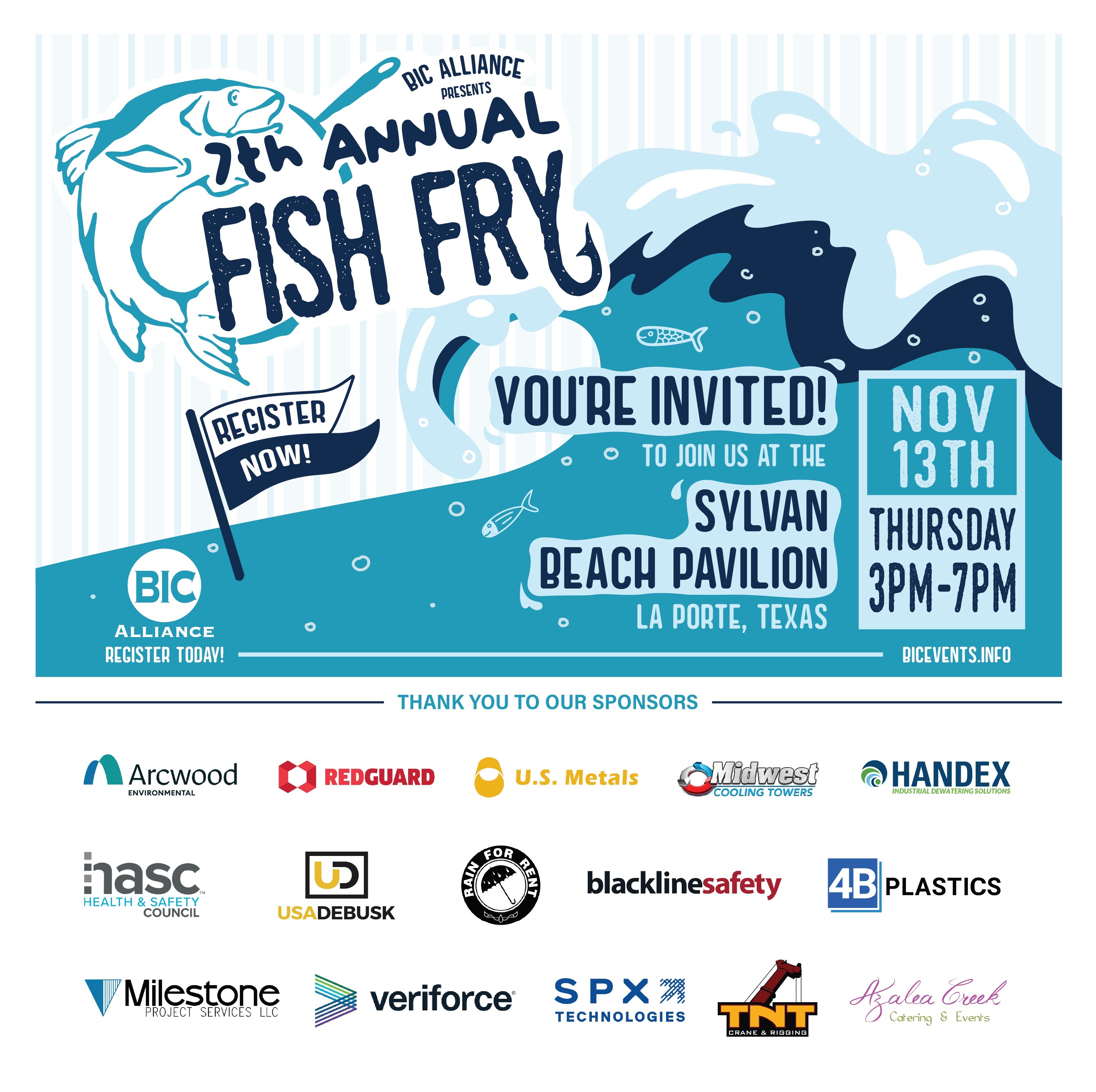 Handex Proudly Sponsors the 7th Annual Fish Fry in La Porte, Texas